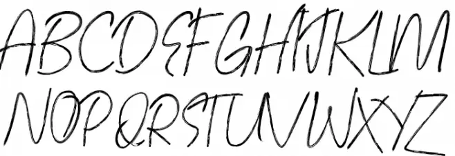 Mighty Schriftart Groß