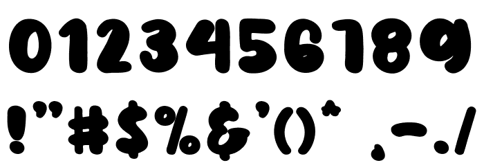 MightyRogers Font OTHER CHARS
