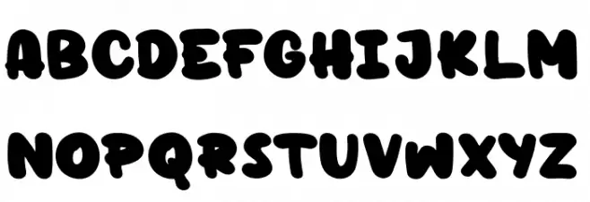 MightyRogers Шрифта ВЕРХНИЙ