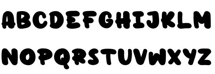 MightyRogers Font LOWERCASE