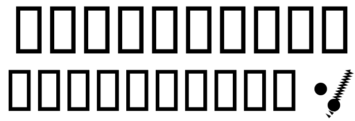 MightySpecial Normal Font OTHER CHARS