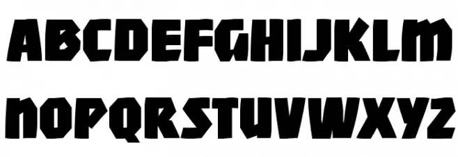 MightyWindyBlack Fuentes MINÚSCULAS