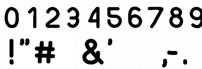 Miglia Fur Font OTHER CHARS