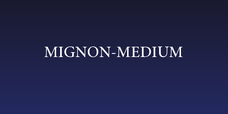 Mignon-Medium Social Header