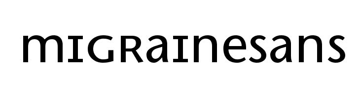 MigraineSans  Free Fonts Download