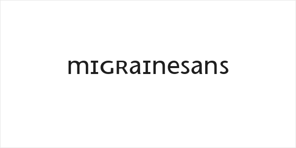 MigraineSans Logo
