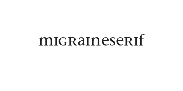 MigraineSerif Logo