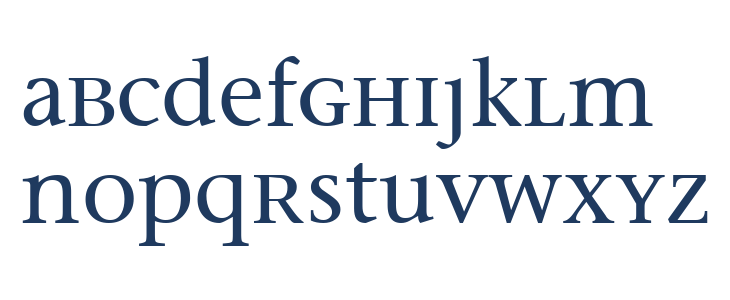 MigraineSerif Lowercase
