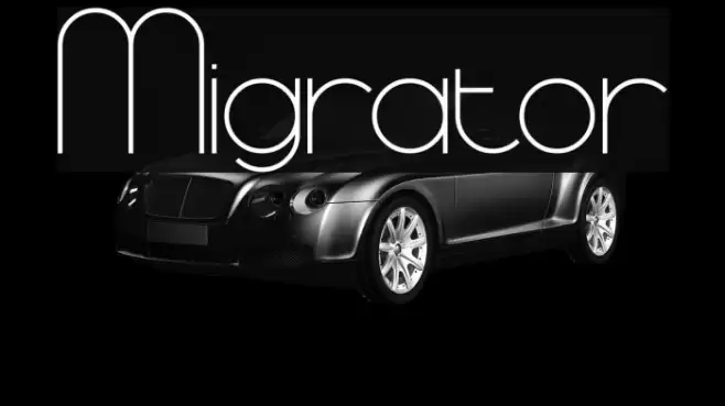 Migrator Font examples