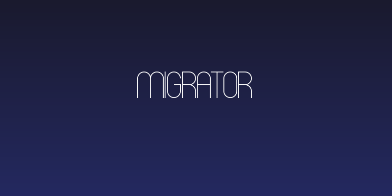 Migrator Social Header