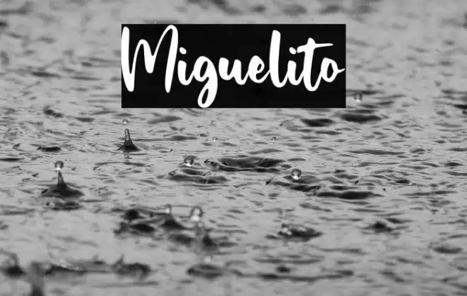 Miguelito Font examples