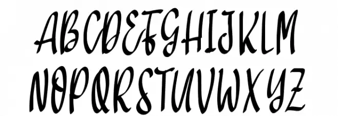 Miguelno Carlota Schriftart Groß