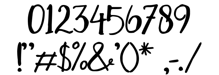 Miiy Font OTHER CHARS