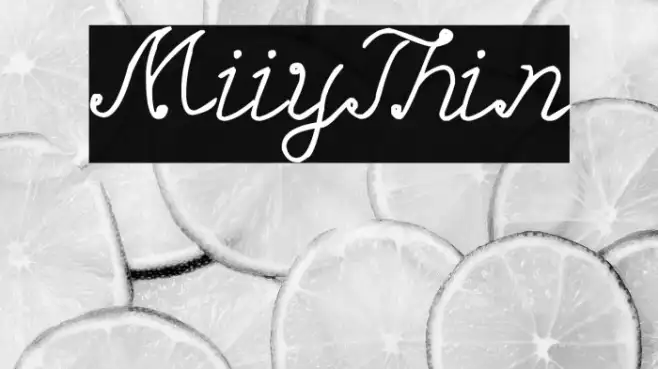 MiiyThin Example 3