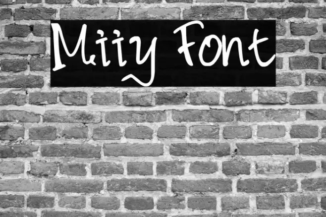 Miiy Example 1