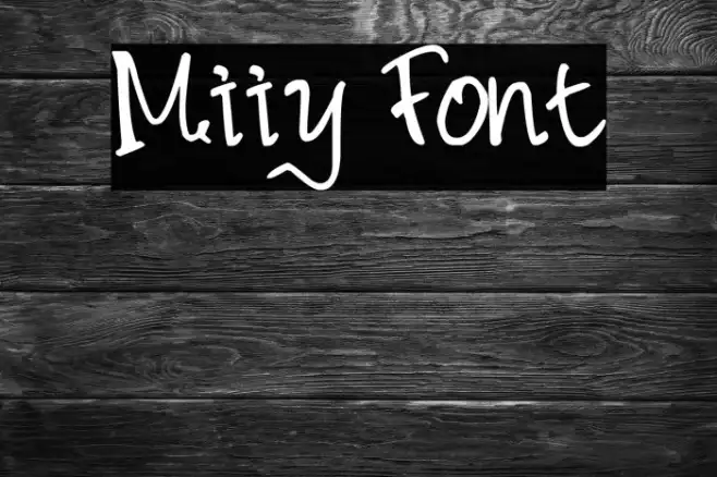 Miiy Example 2