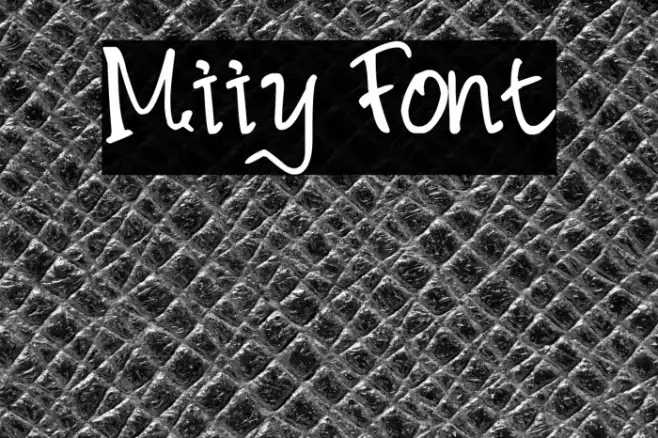 Miiy Example 3