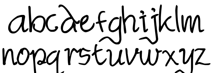 Miiy Font LOWERCASE