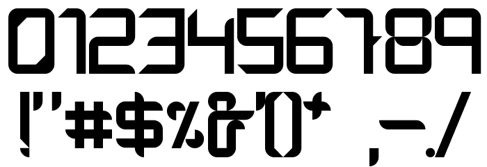 Mika Medium Font OTHER CHARS