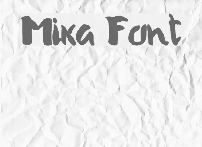 Mika Font examples