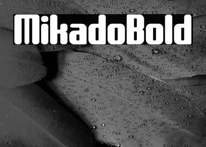 Mikado Bold Example 3