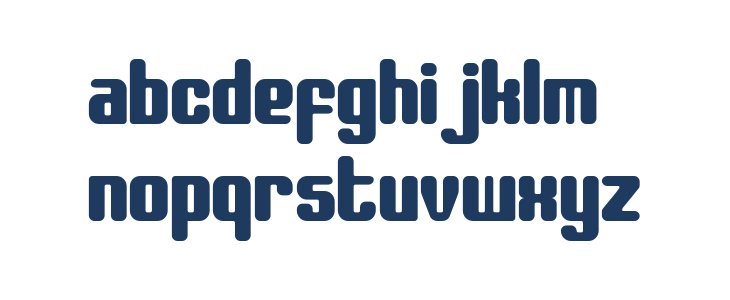 Mikado Bold Lowercase