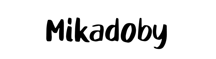 Mikadoby  免费字体下载