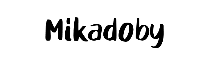 Mikadoby  免费字体下载