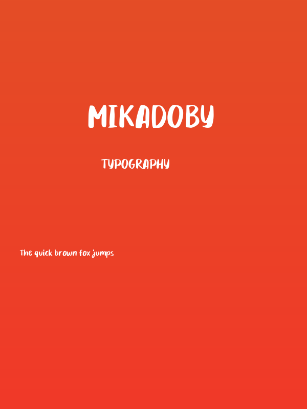 Mikadoby Poster