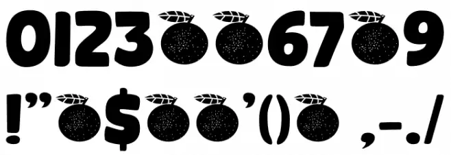 Mikan DEMO Regular Font OTHER CHARS