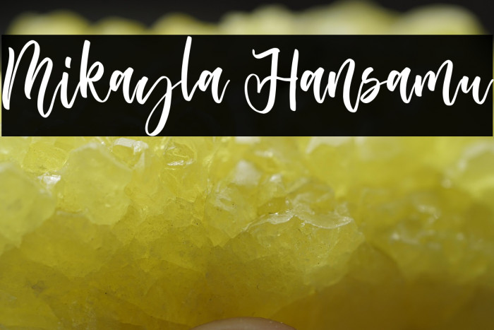 Mikayla Hansamu Example 3