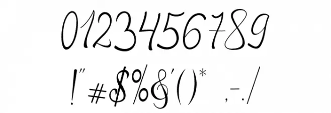 Mikayla Font OTHER CHARS