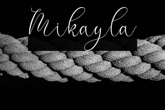 Mikayla Font examples