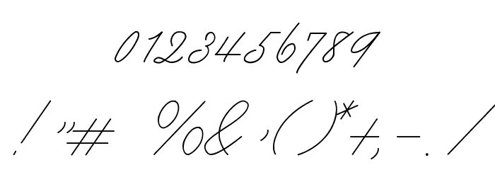 Mike Ferrari_16017 Regular Font OTHER CHARS