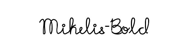 Mikelis-Bold Font