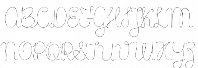 Mikelis-Light Schriftart Groß