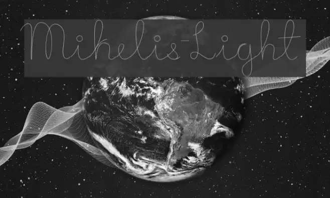 Mikelis-Light Font examples