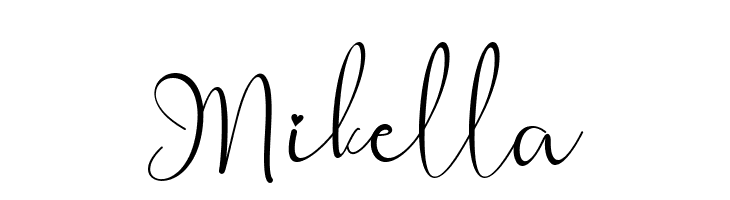 Mikella  नि: शुल्क फ़ॉन्ट्स डाउनलोड