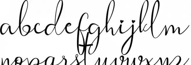 Mikella फ़ॉन्ट लोअरकेस