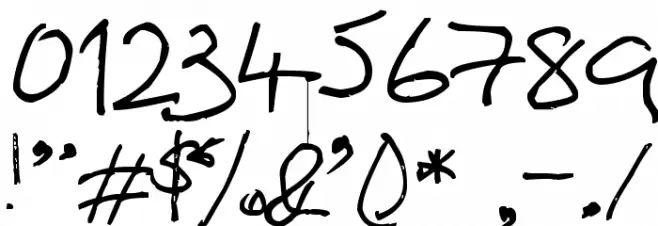 Mikeodial Font OTHER CHARS