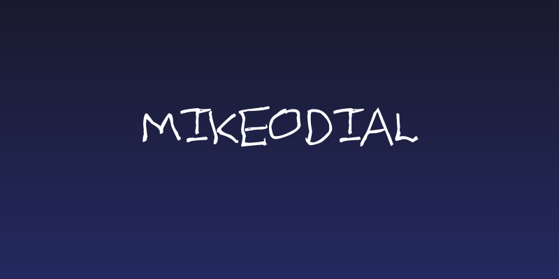 Mikeodial Social Header