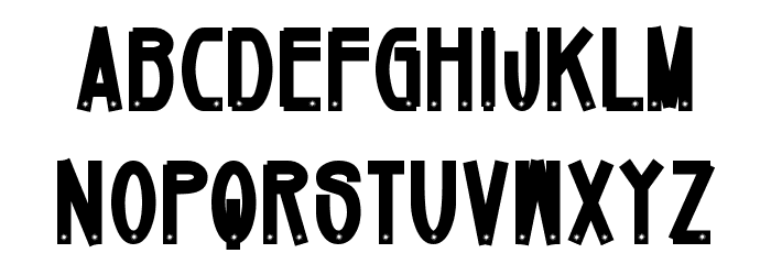 Mikey Jax Font LOWERCASE
