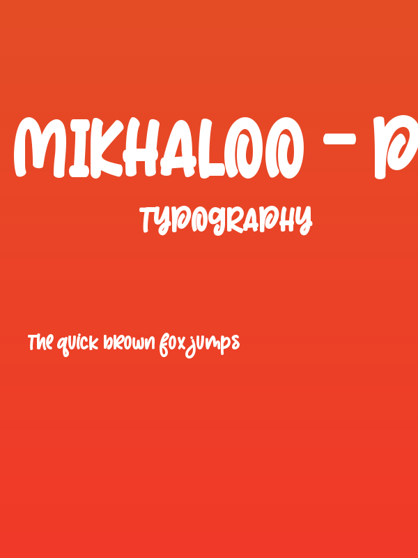 Mikhaloo - Personal use Poster