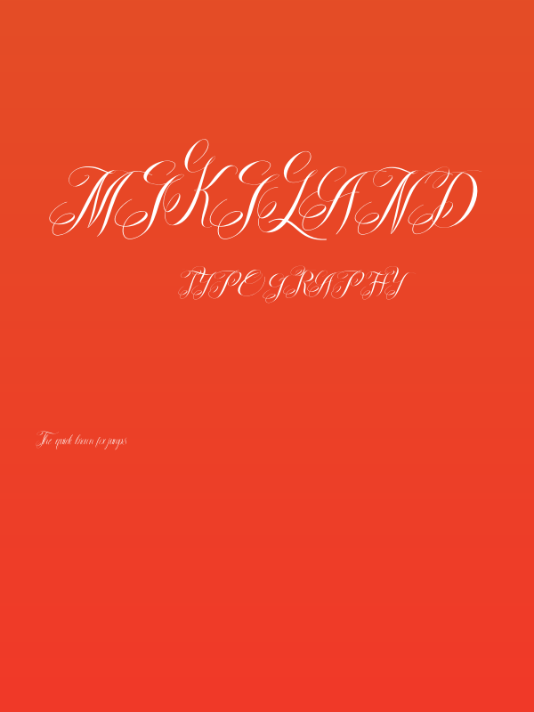 Mikiland Poster