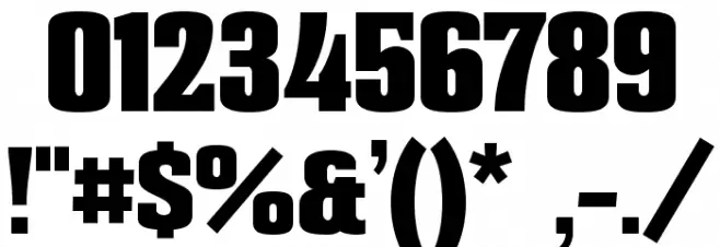 Mikodacs Font OTHER CHARS