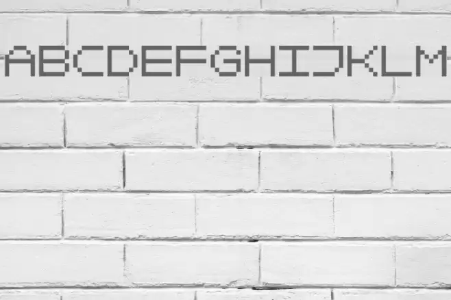 Mikrokomputer Closed フォント examples