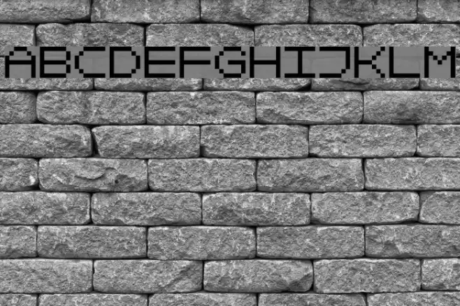 Mikrokomputer Closed フォント examples