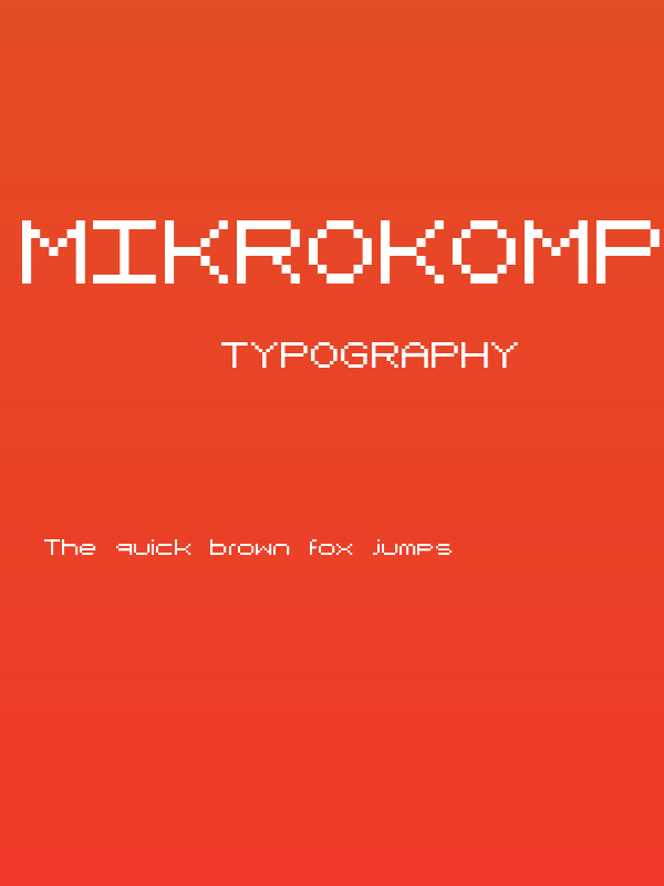 Mikrokomputer Closed Poster