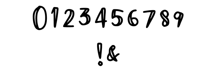 Mikrokosmos Regular Font OTHER CHARS