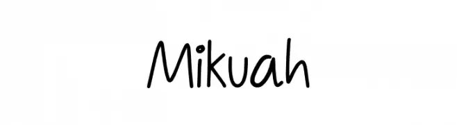 Mikuah  Fuentes Gratis Descargar